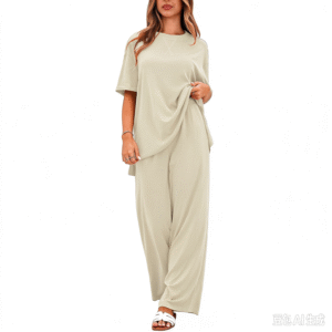 Totatuit Two Piece Sets For Women Vacation Oversized Loungewear Outfits